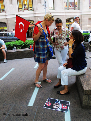 New York'ta Gezi Parki Protestosu