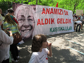 New York'da Gezi Parkõ protestosu